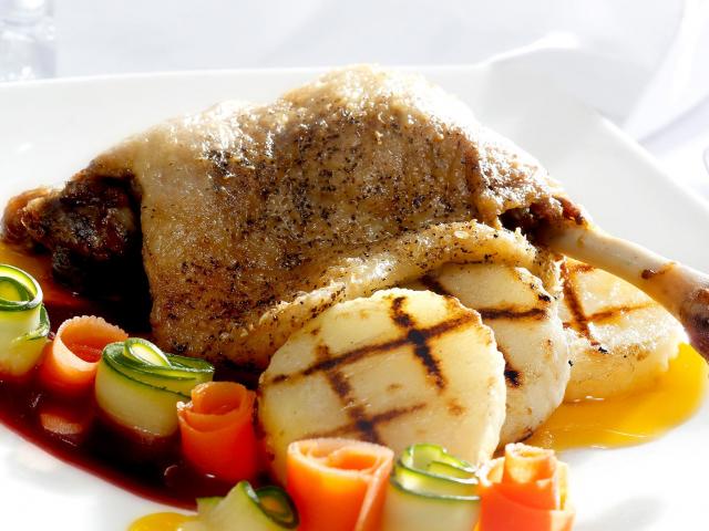 chicken & scallops | Stade Court Hotel