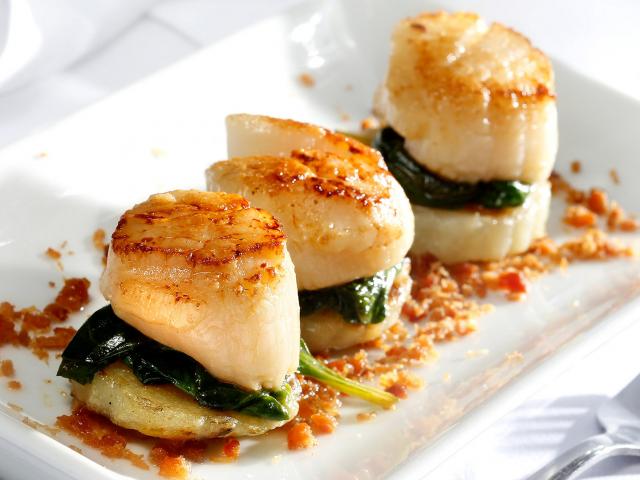 scallops starter | Stade Court Hotel